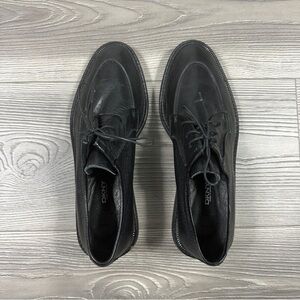 Vintage DKNY Men's Black Leather Oxford‎ Loafers - Unworn - Men’s SIZE 6.5